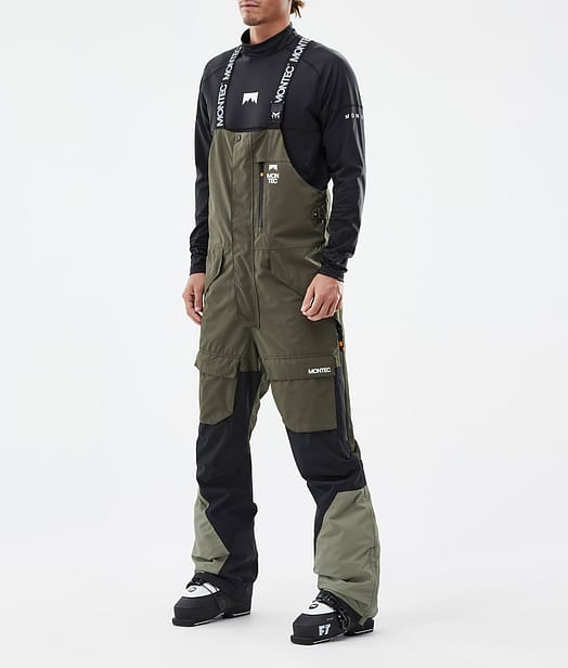 Montec Fawk Pantalones Esquí Hombre Olive Green/Black/Greenish