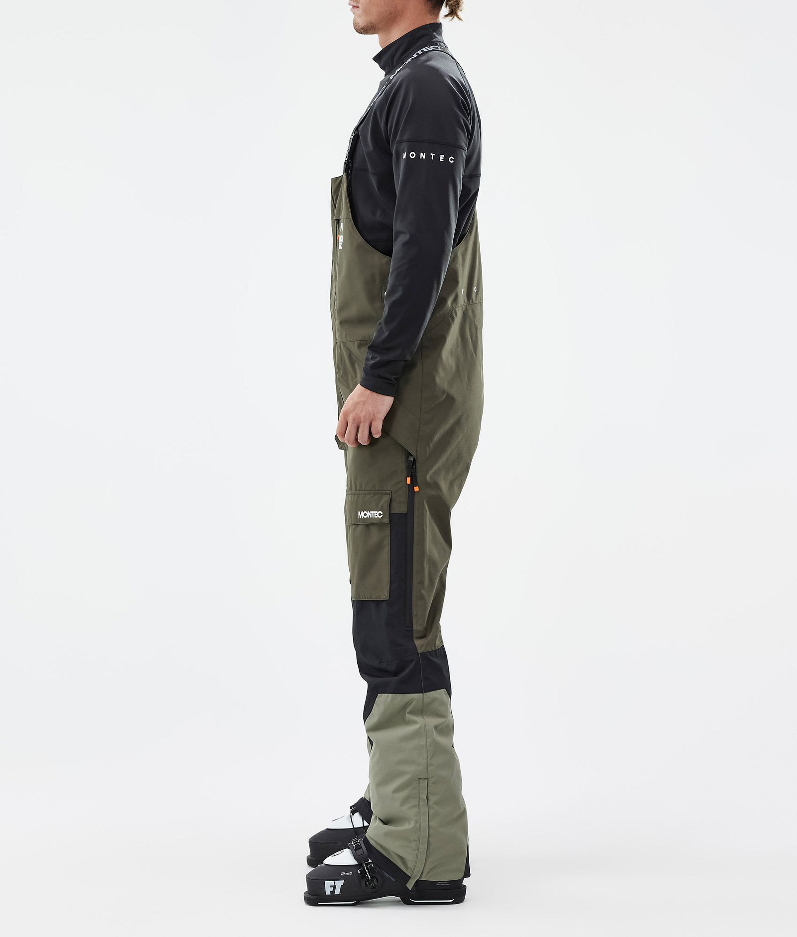 Montec Fawk Pantaloni Sci Uomo Olive Green/Black/Greenish, Immagine 3 di 7