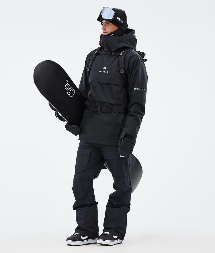 Montec Kirin Spodnie Snowboardowe Mężczyźni Black, Zdjęcie 2 z 6