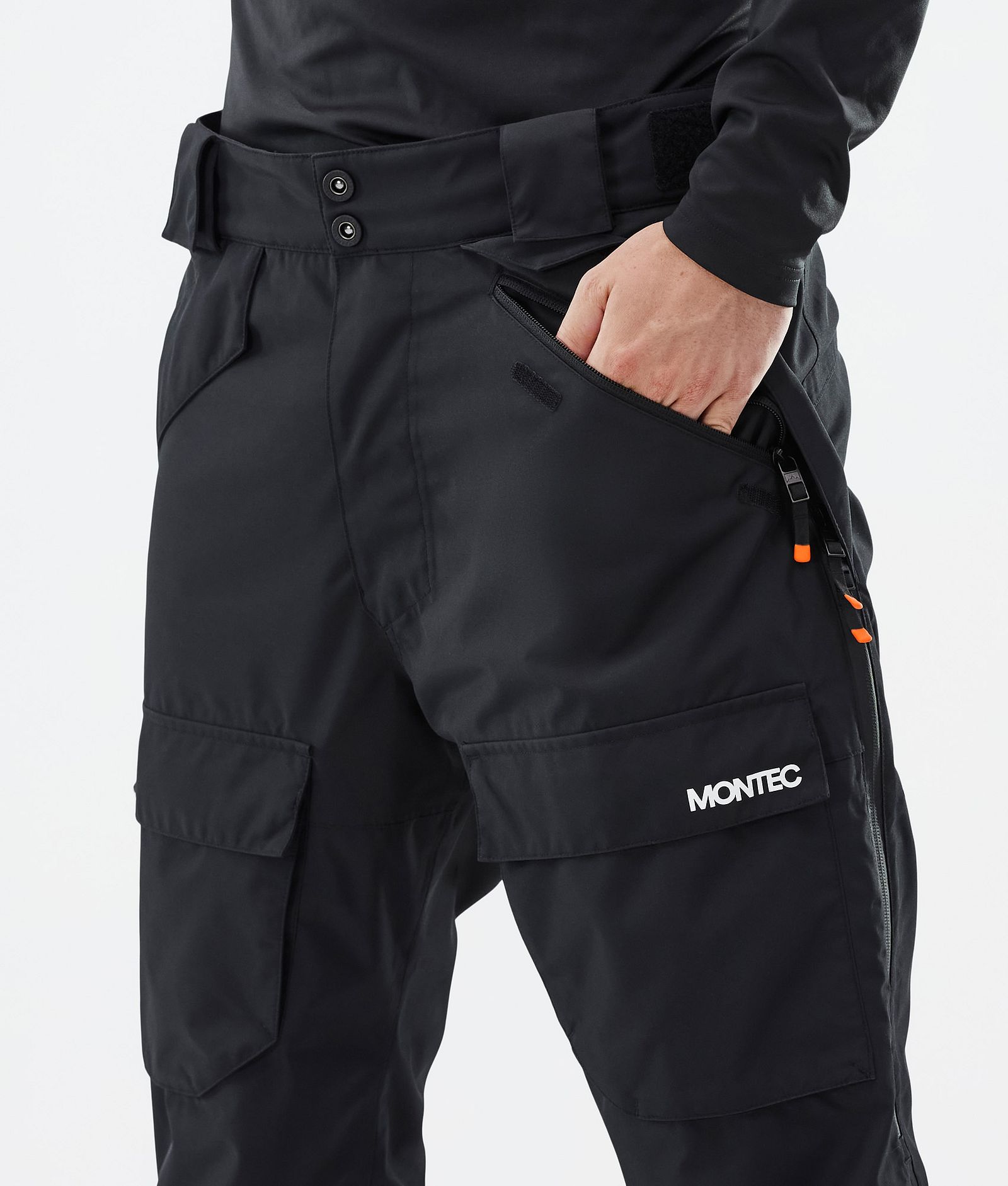 Montec Kirin Pantalon de Snowboard Homme Black, Image 5 sur 6