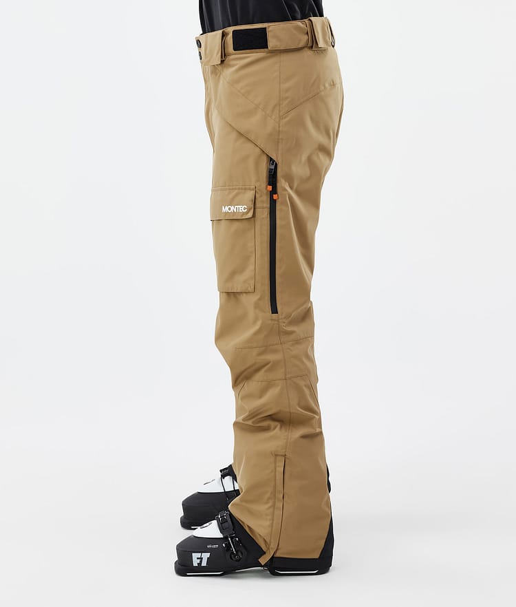 Montec Kirin Pantalon de Ski Homme Gold, Image 3 sur 6