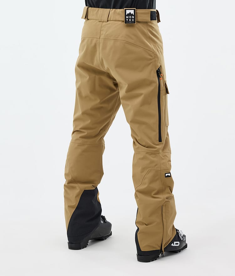 Montec Kirin Pantalones Esquí Hombre Gold, Imagen 3 de 5