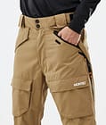 Montec Kirin Pantalon de Snowboard Homme Gold, Image 5 sur 6