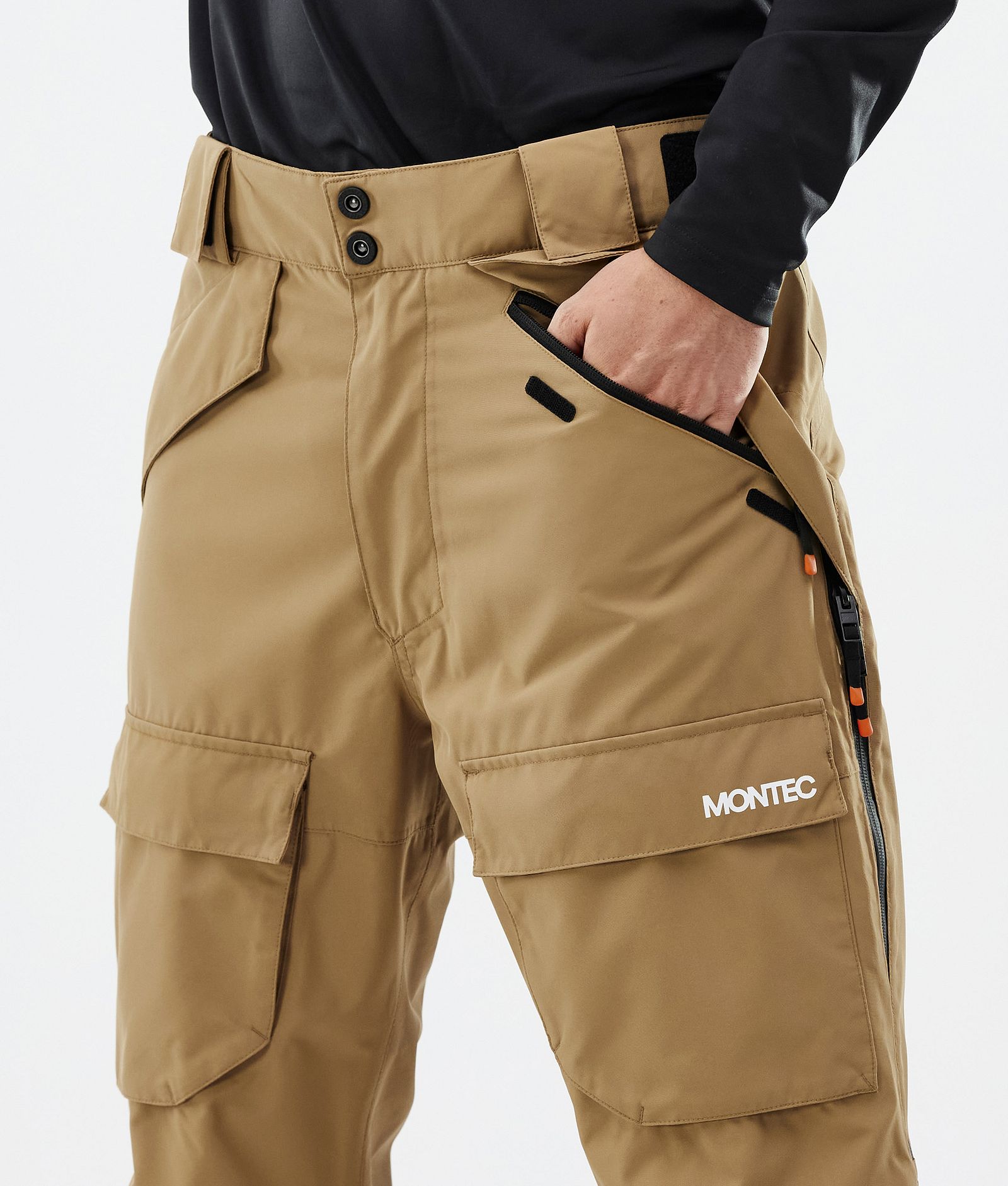 Montec Kirin Pantaloni Snowboard Uomo Gold, Immagine 5 di 6