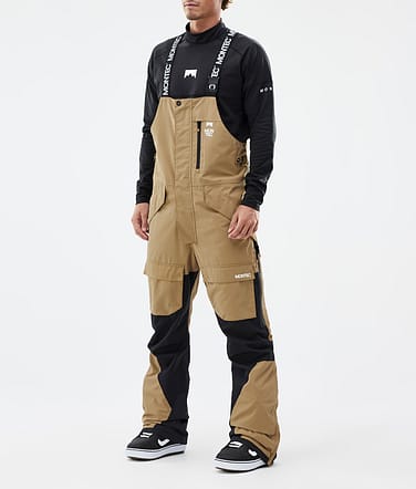 Montec Fawk Snowboard Pants Men Gold/Black