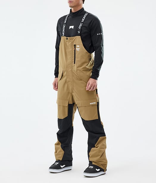 Montec Fawk Snowboardhose Herren Gold/Black