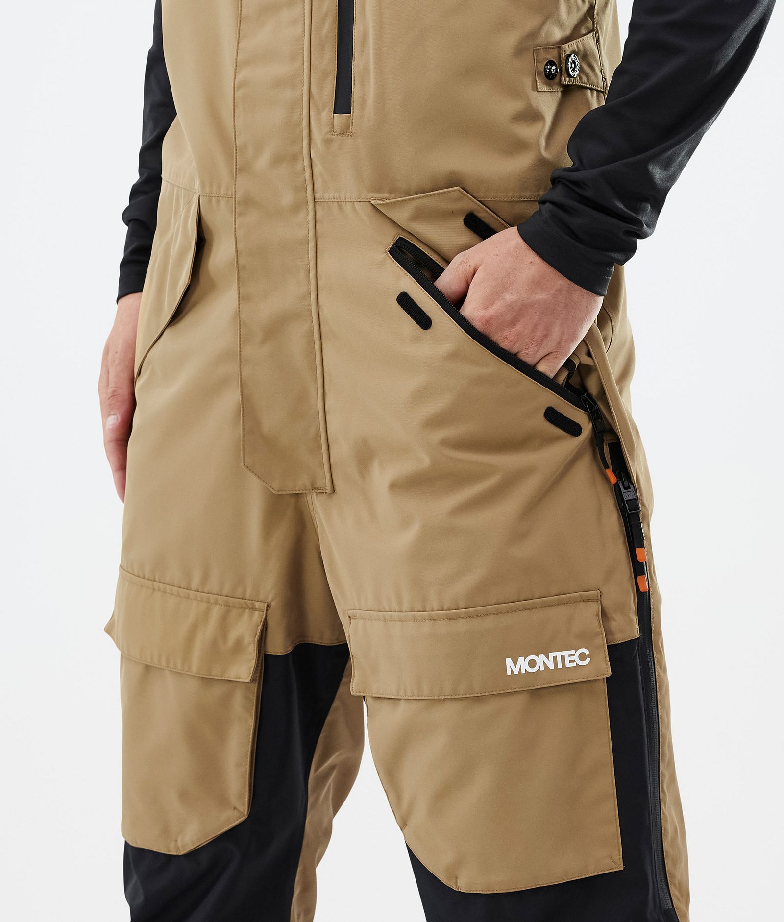 Montec Fawk Pantalon de Ski Homme Gold/Black, Image 5 sur 7