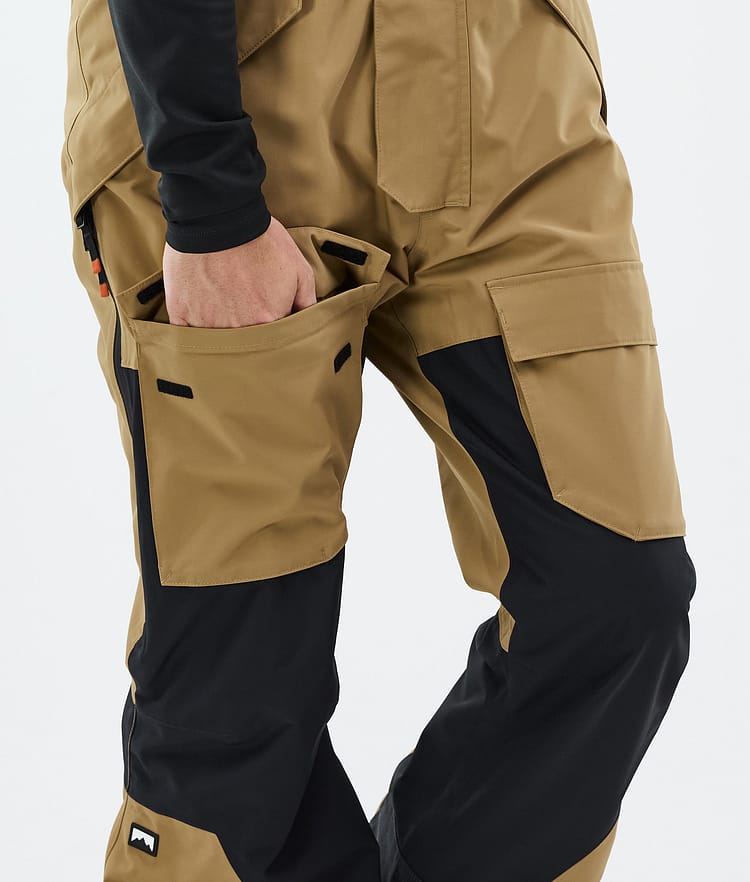 Montec Fawk Skihose Herren Gold/Black, Bild 7 von 7