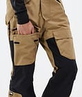 Montec Fawk Pantalon de Ski Homme Gold/Black, Image 7 sur 7