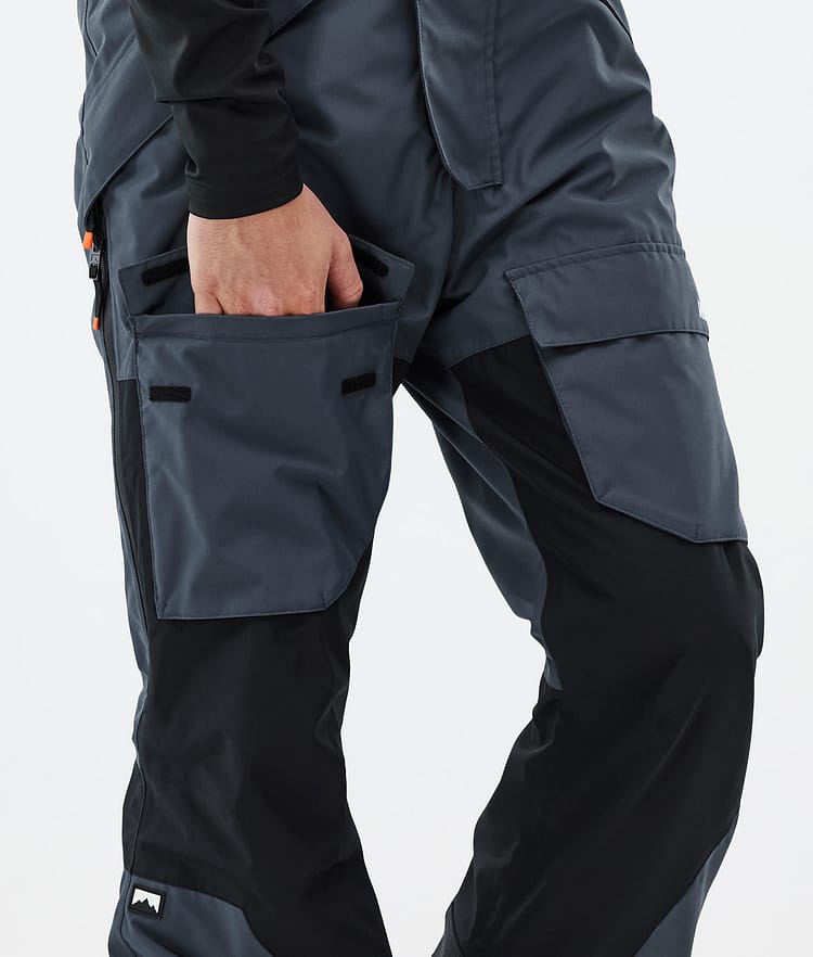 Montec Fawk Men's Snowboard Pants Metal Blue/Black