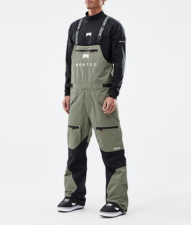 Montec Arch Snowboard Pants Men Greenish/Black