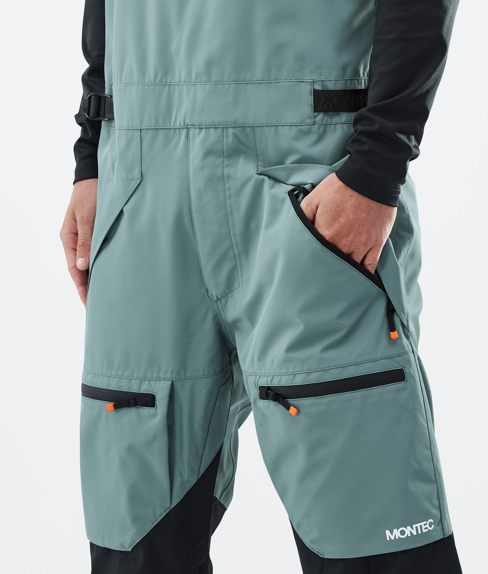 Montec Arch Pantalon de Snowboard Homme Atlantic/Black, Image 5 sur 7