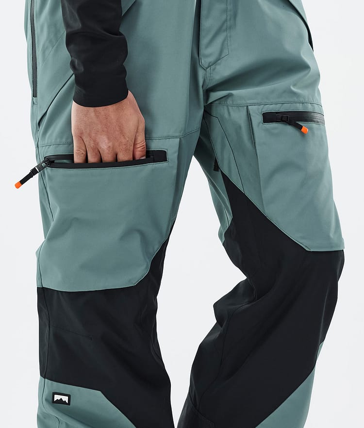 Montec Arch Pantalon de Snowboard Homme Atlantic/Black, Image 7 sur 7