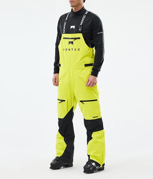 Montec Arch Skibroek Heren Bright Yellow/Black