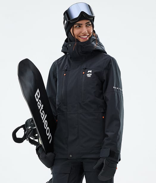 Montec Fawk W Giacca Snowboard Donna Black