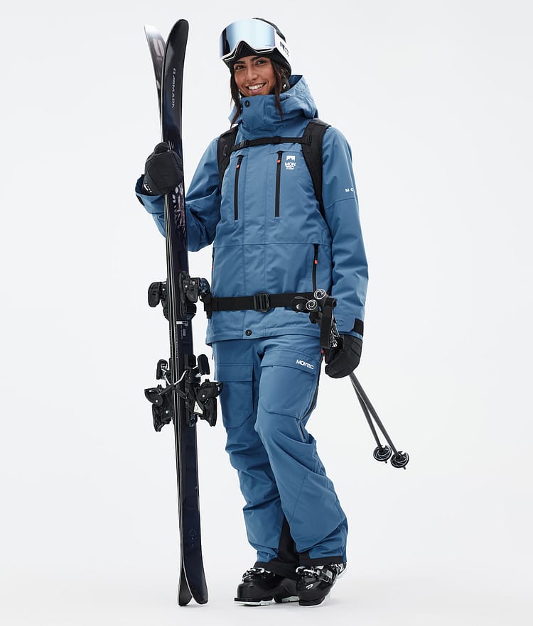 Montec Fawk W Ski Jacket Women Blue Steel, Image 2 of 9