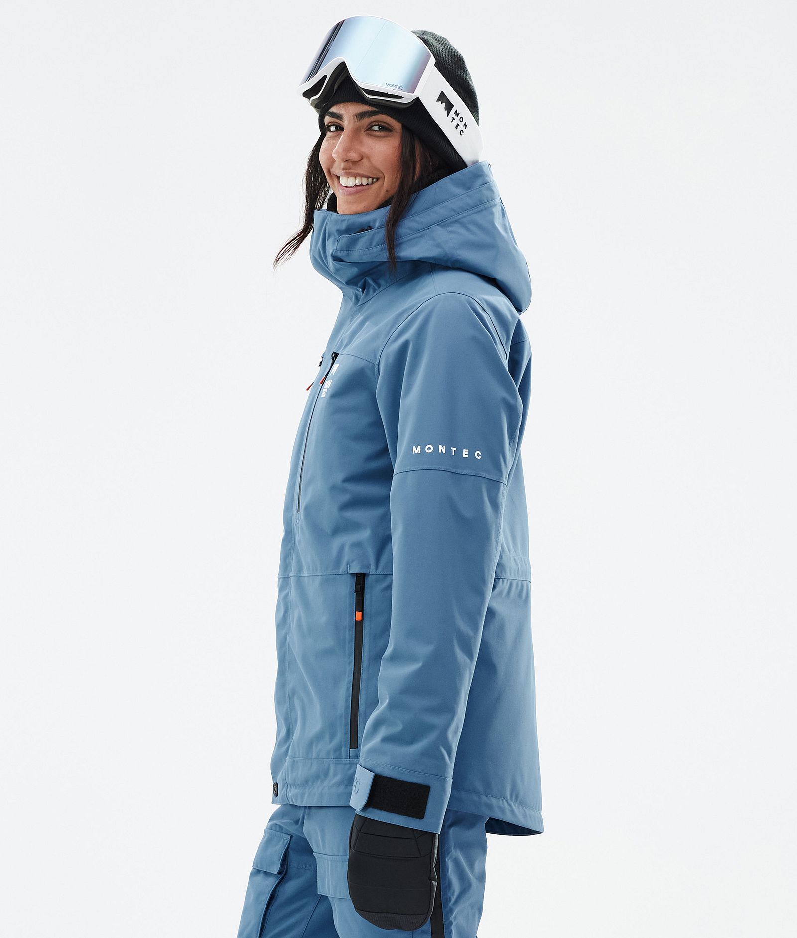 Montec Fawk W Snowboard Jacket Women Blue Steel, Image 5 of 9