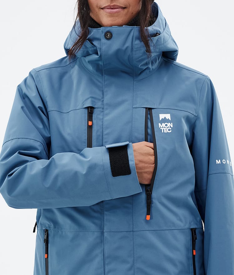 Montec Fawk W Ski Jacket Women Blue Steel, Image 8 of 9