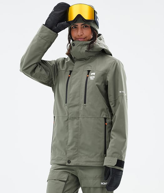 Montec Fawk W Veste de Ski Femme Greenish