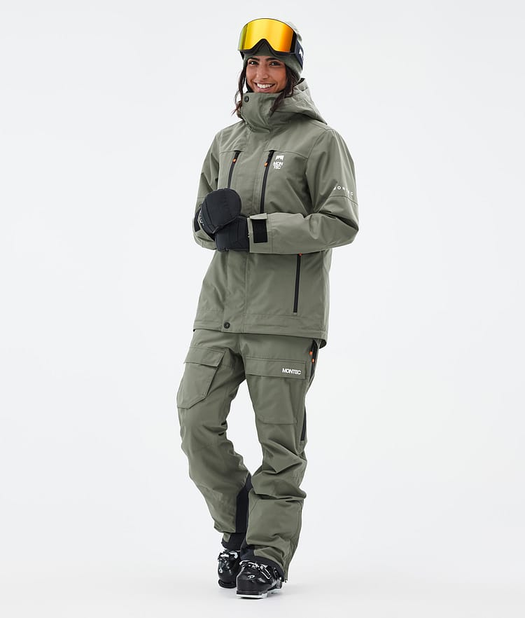 Montec Fawk W Ski Jacket Women Greenish, Image 2 of 9