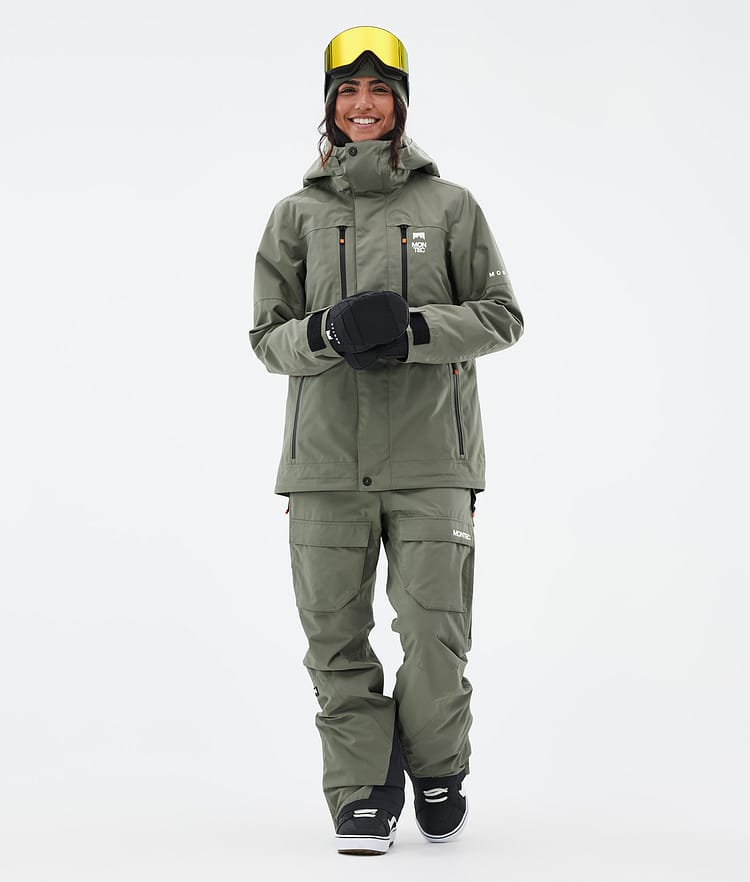Montec Fawk W Snowboardjacke Damen Greenish, Bild 2 von 9