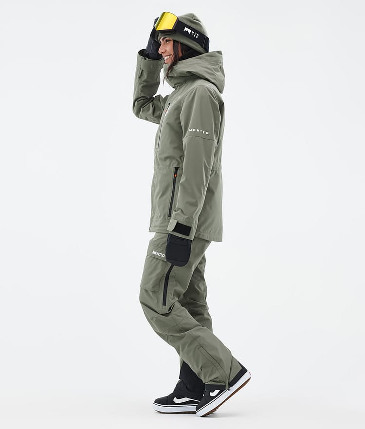 Montec Fawk W Snowboardjacke Damen Greenish, Bild 3 von 9