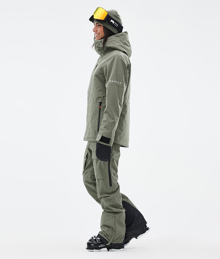 Montec Fawk W Ski Jacket Women Greenish, Image 3 of 9