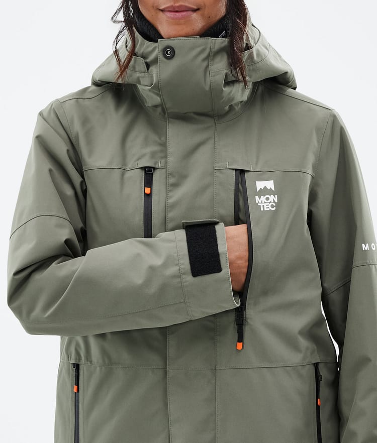Montec Fawk W Snowboardjacke Damen Greenish, Bild 8 von 9