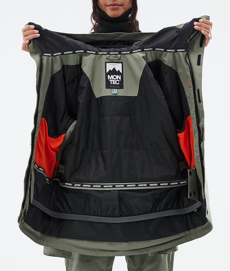 Montec Fawk W Snowboardjacke Damen Greenish, Bild 9 von 9