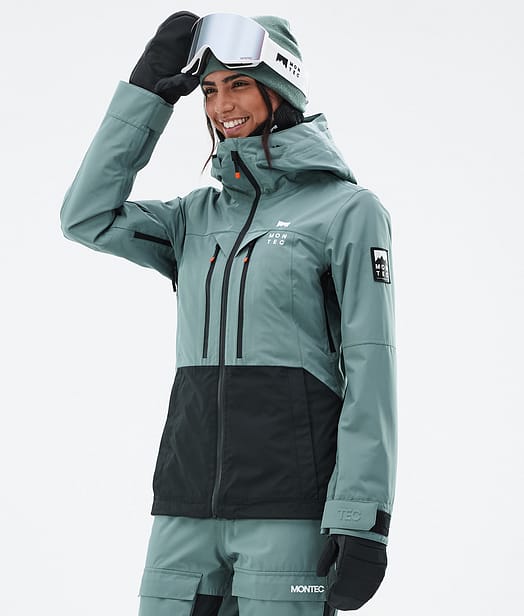 Montec Moss W Kurtka Snowboardowa Kobiety Atlantic/Black