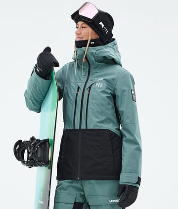 Montec Moss W Snowboard Jacket Women Atlantic/Black