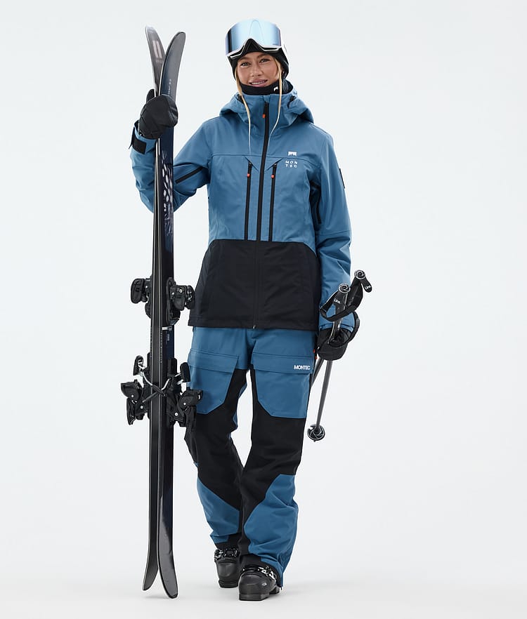 Montec Moss W Skijacke Damen Blue Steel/Black, Bild 3 von 10