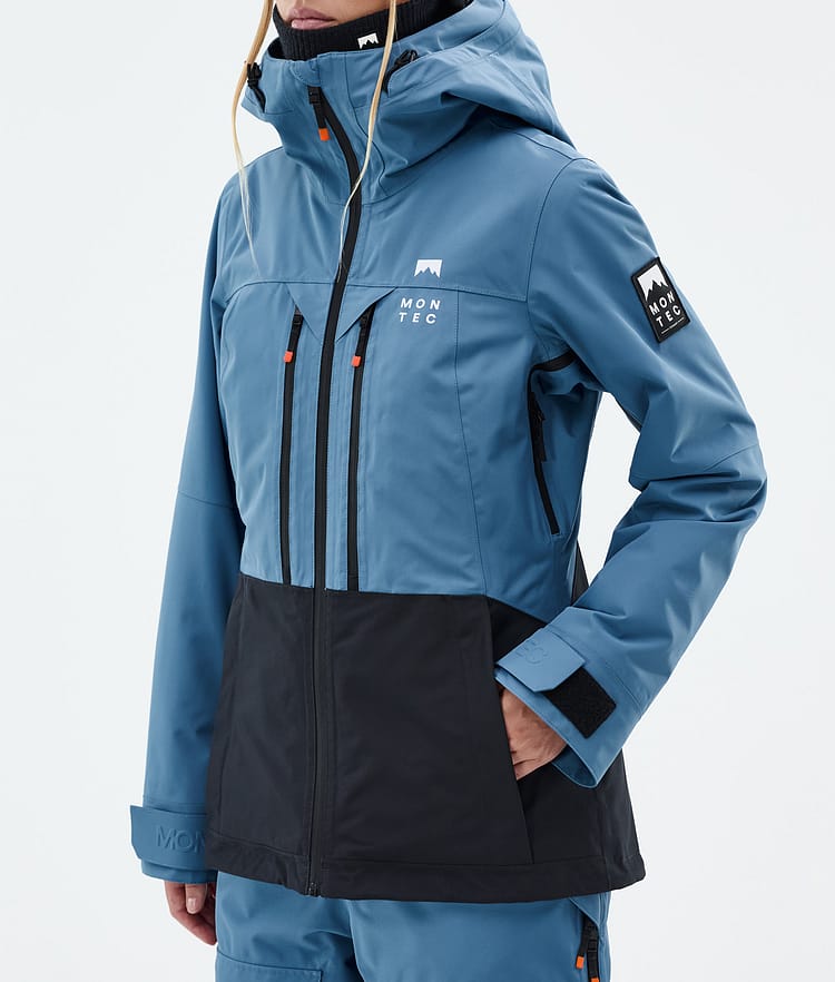 Montec Moss W Skijacke Damen Blue Steel/Black, Bild 8 von 10