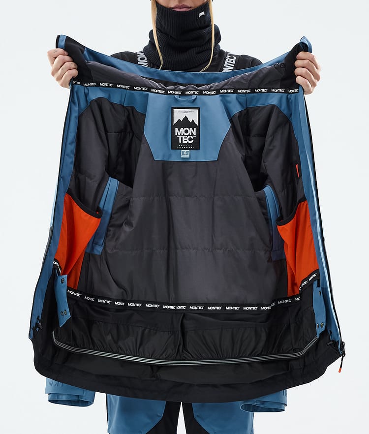 Montec Moss W Skijacke Damen Blue Steel/Black, Bild 10 von 10