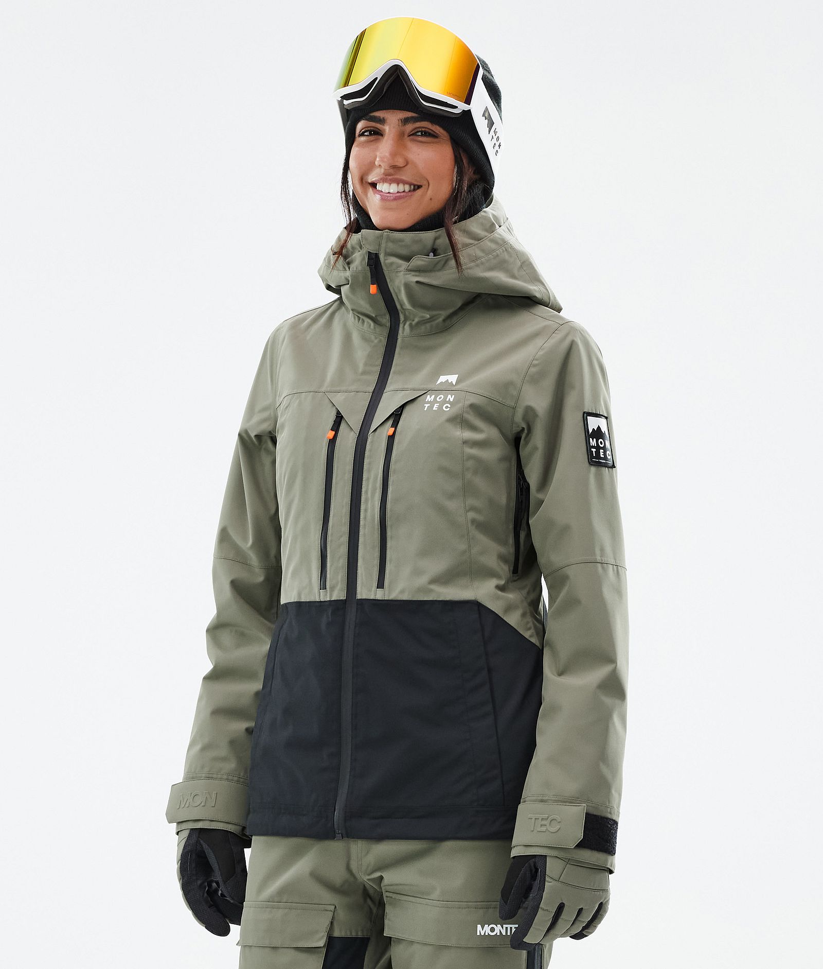 Montec Moss W Ski Jacket Women Greenish/Black, Image 1 of 9