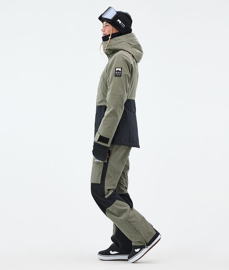 Montec Moss W Veste Snowboard Femme Greenish/Black Renewed, Image 4 sur 10