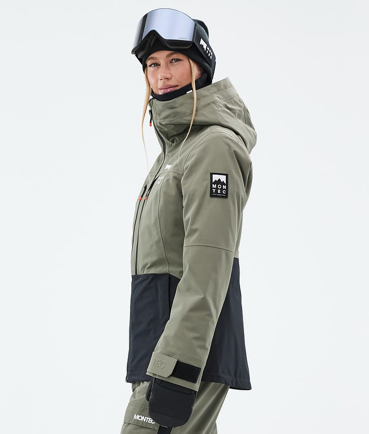 Montec Moss W Veste Snowboard Femme Greenish/Black Renewed, Image 6 sur 10