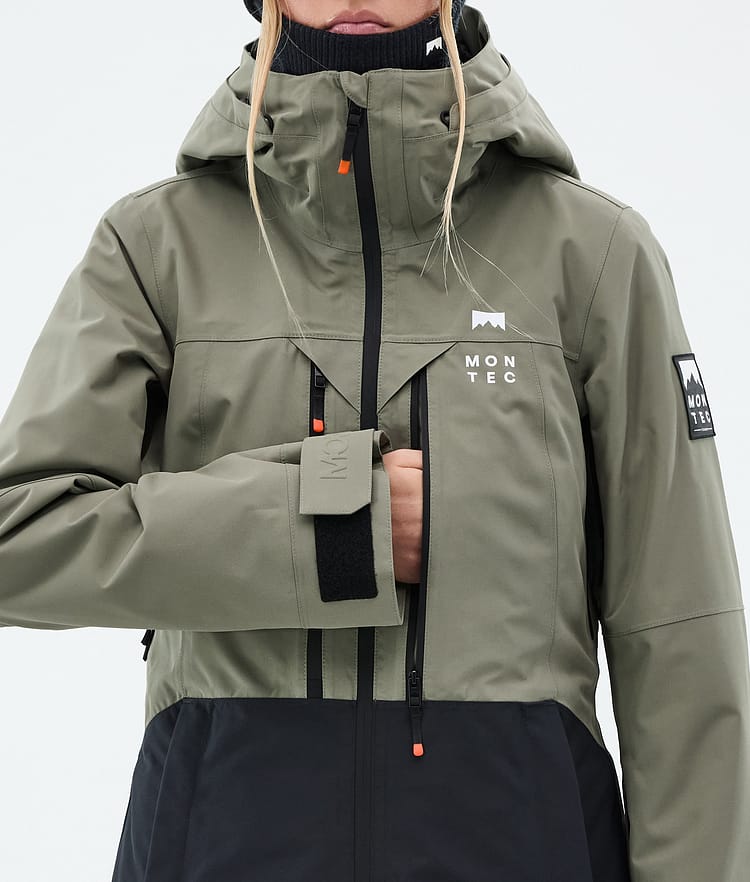 Montec Moss W Veste Snowboard Femme Greenish/Black Renewed, Image 9 sur 10
