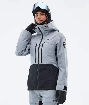 Montec Moss W Veste de Ski Femme Soft Blue/Black