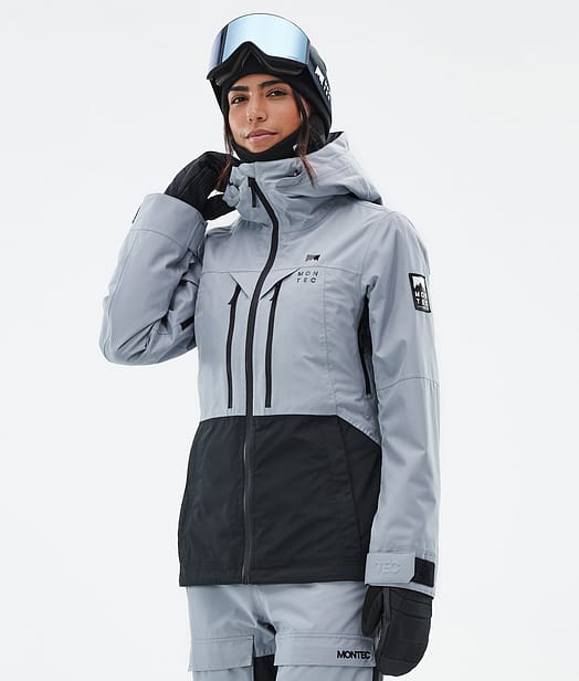 Montec Moss W Veste de Ski Femme Soft Blue/Black