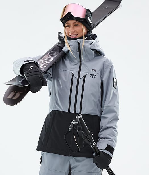Montec Moss W Veste de Ski Femme Soft Blue/Black