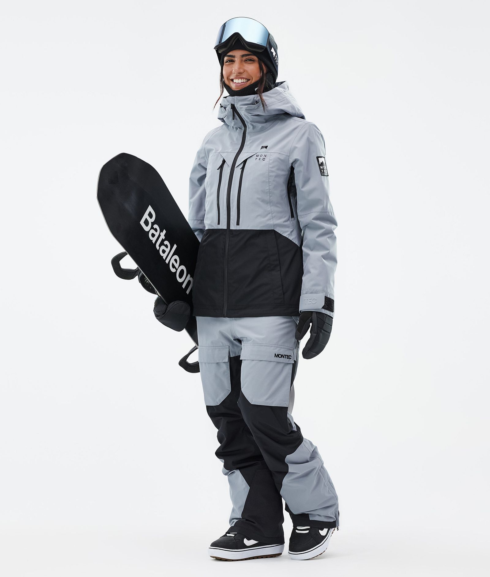 Montec Moss W Bunda na Snowboard Dámské Soft Blue/Black, Obrázek 2 z 9