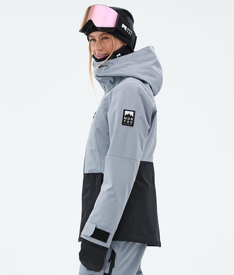 Montec Moss W Veste Snowboard Femme Soft Blue/Black, Image 6 sur 10