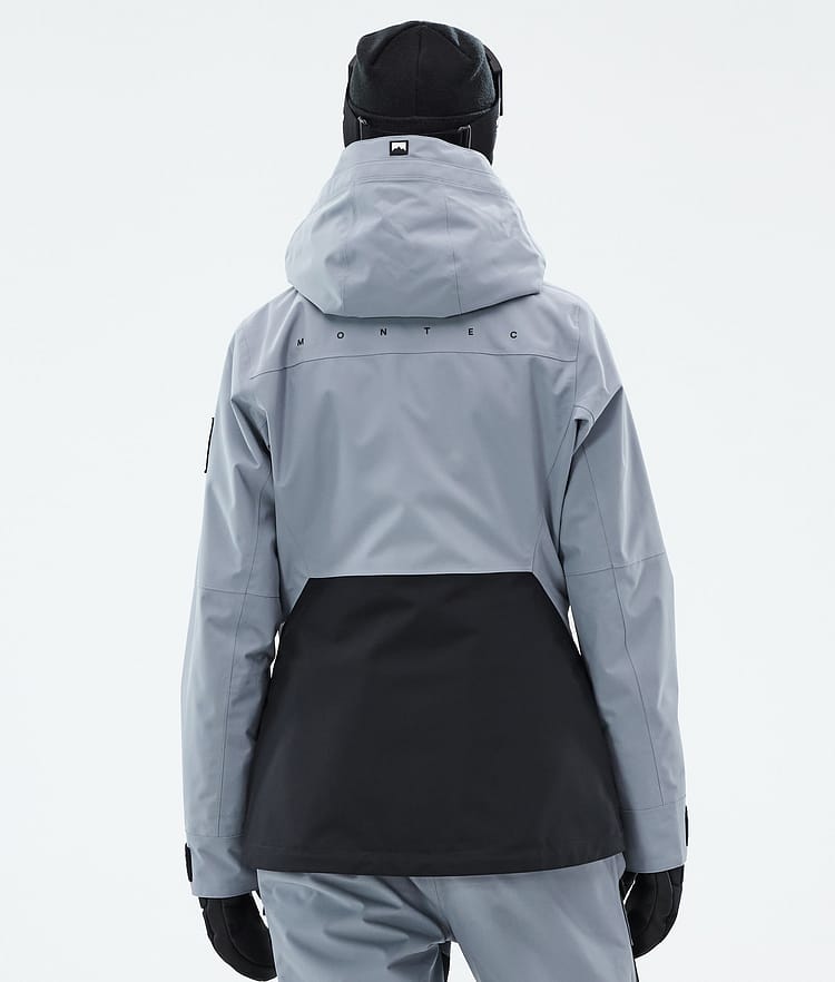 Montec Moss W Veste Snowboard Femme Soft Blue/Black, Image 7 sur 10