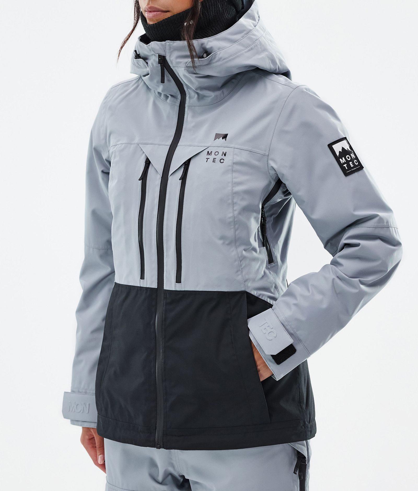 Montec Moss W Snowboardjacke Damen Soft Blue/Black, Bild 8 von 10