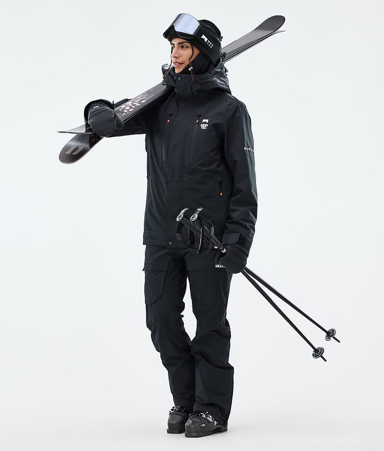 Montec Fawk W Pantalon de Ski Femme Black, Image 3 sur 8