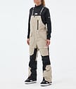Montec Fawk W Snowboard Broek Dames Sand/Black