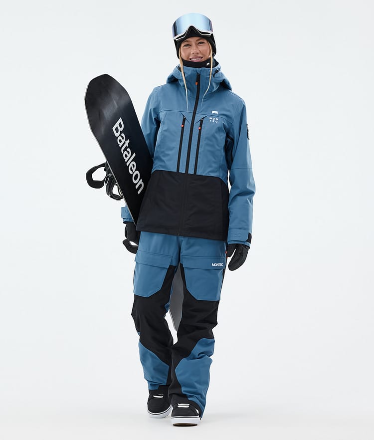 Montec Fawk W Snowboardhose Damen Blue Steel/Black, Bild 2 von 8