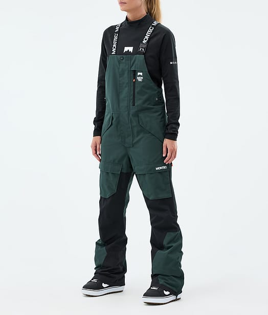 Montec Fawk W Pantaloni Snowboard Donna Dark Atlantic/Black