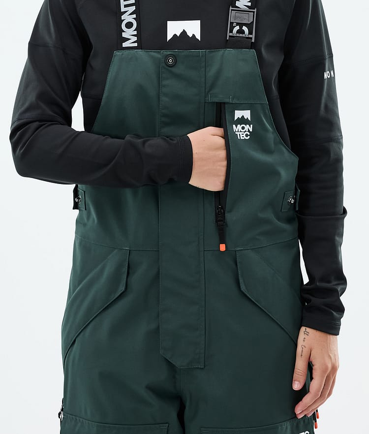 Montec Fawk W Pantaloni Sci Donna Dark Atlantic/Black, Immagine 7 di 8